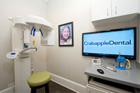 Dental X-ray and cavity detection equipment at Crabapple Dental