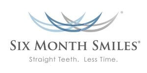 Six Month Smiles Straight Teeth. Less Time. logo