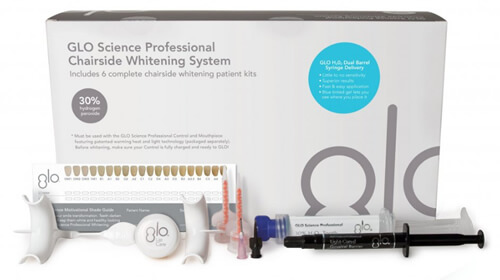 Box with GLO Science Professional Teeth Whitening
