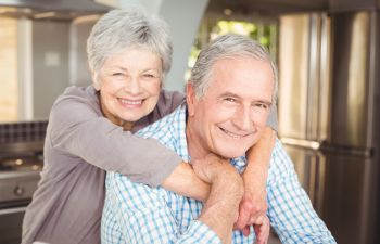 Senior Couple Dental Implants